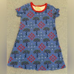 Beaufort Bonnet Apple Print Polly Play Dress